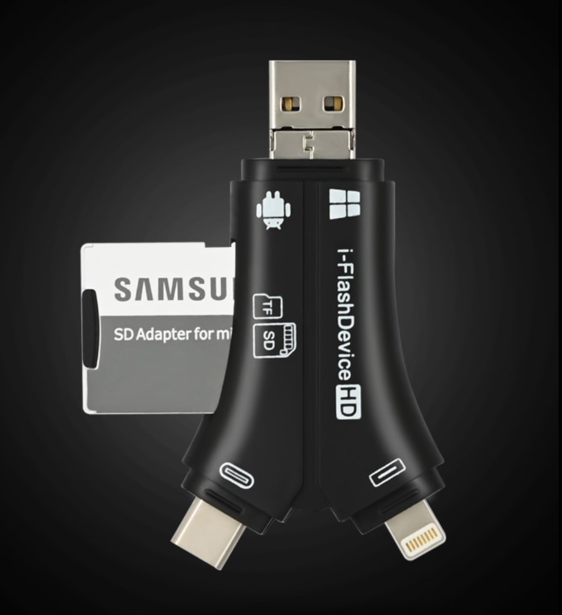 "4 in 1" duomenų skaitytuvas - Originalu-pigu