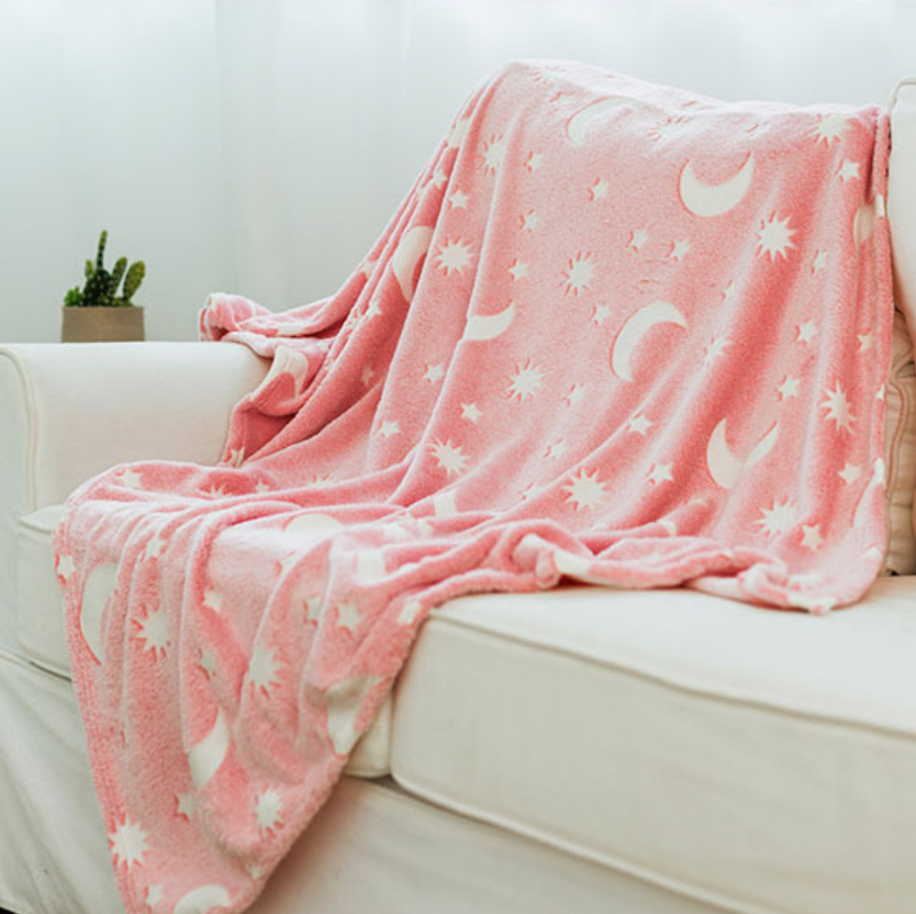 Šilta tamsoje šviečianti antklodė - Originalu-pigu