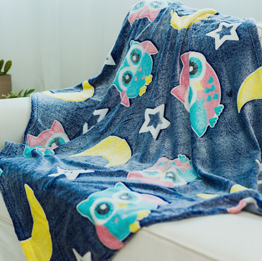 Šilta tamsoje šviečianti antklodė - Originalu-pigu