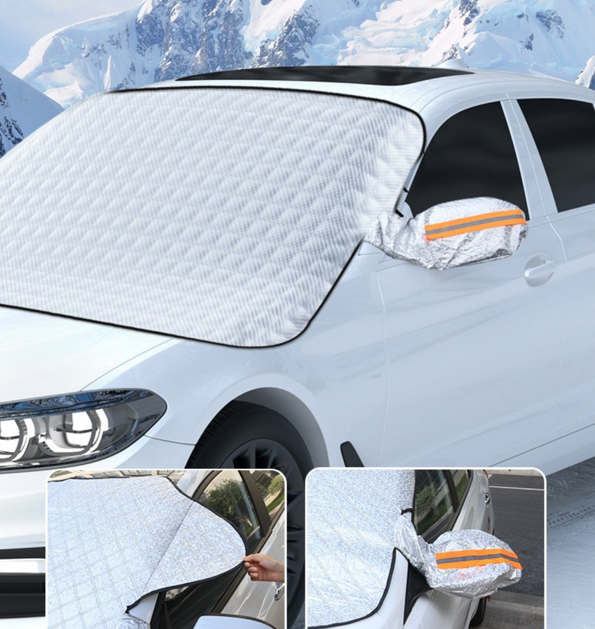 Magnetinis priekinio automobilio stiklo uždangalas - Originalu-pigu