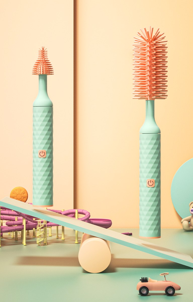 Slikoninis buteliukų valymo rinkinys - Originalu-pigu