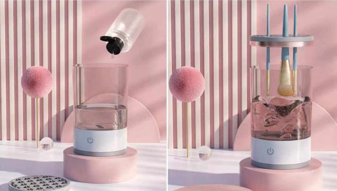 Elektrinis makiažo šepetėlių valytuvas - Originalu-pigu