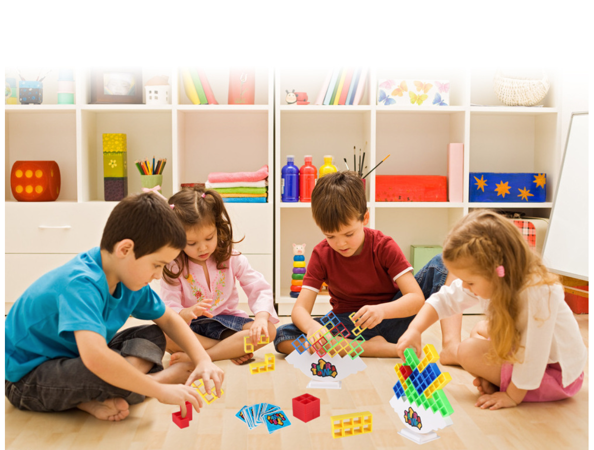 Tetris griūnantis bokštas: smagus žaidimas visai šeimai! - Originalu-pigu