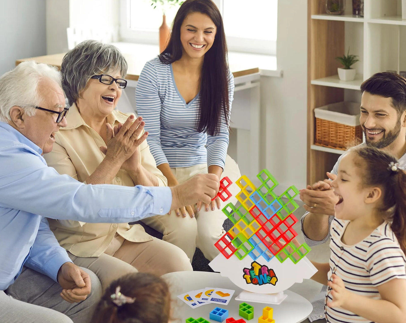 Tetris griūnantis bokštas: smagus žaidimas visai šeimai! - Originalu-pigu