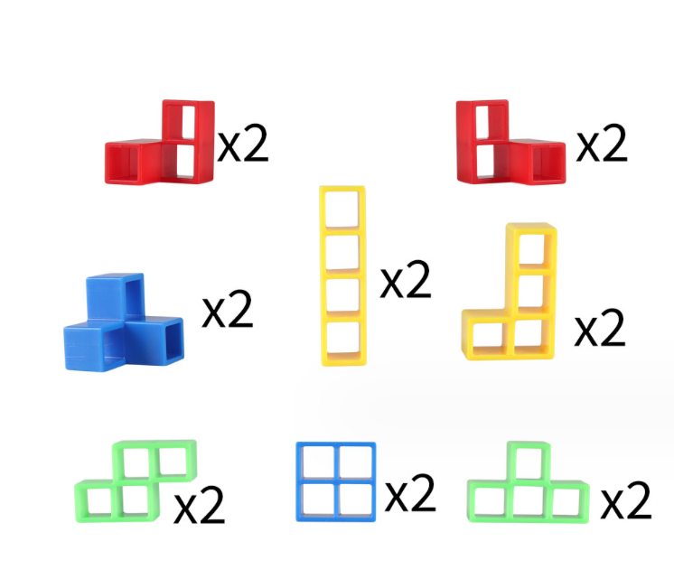 Tetris griūnantis bokštas: smagus žaidimas visai šeimai! - Originalu-pigu