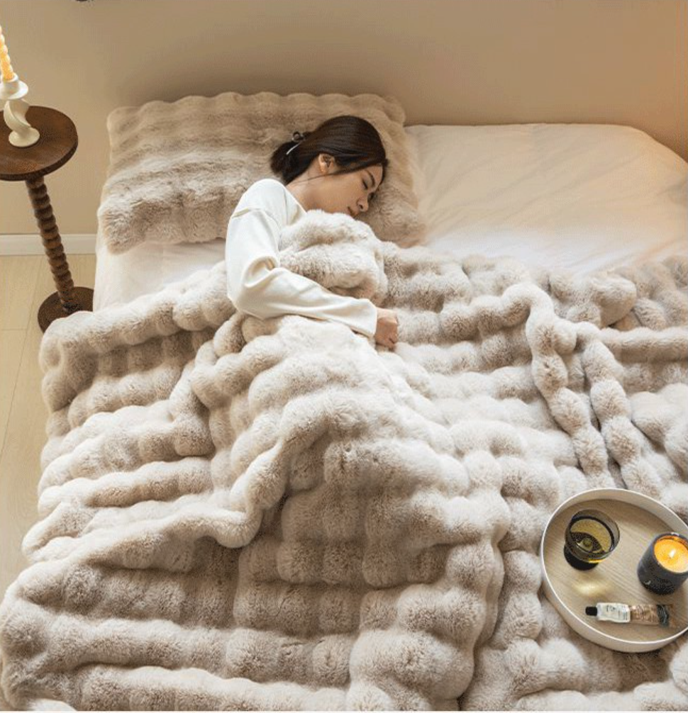 Švelnus dirbtinio kailio pledas - Originalu-pigu