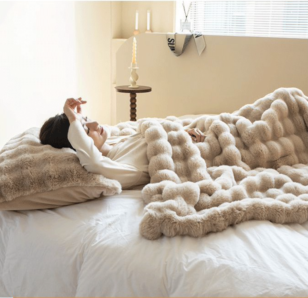 Švelnus dirbtinio kailio pledas - Originalu-pigu