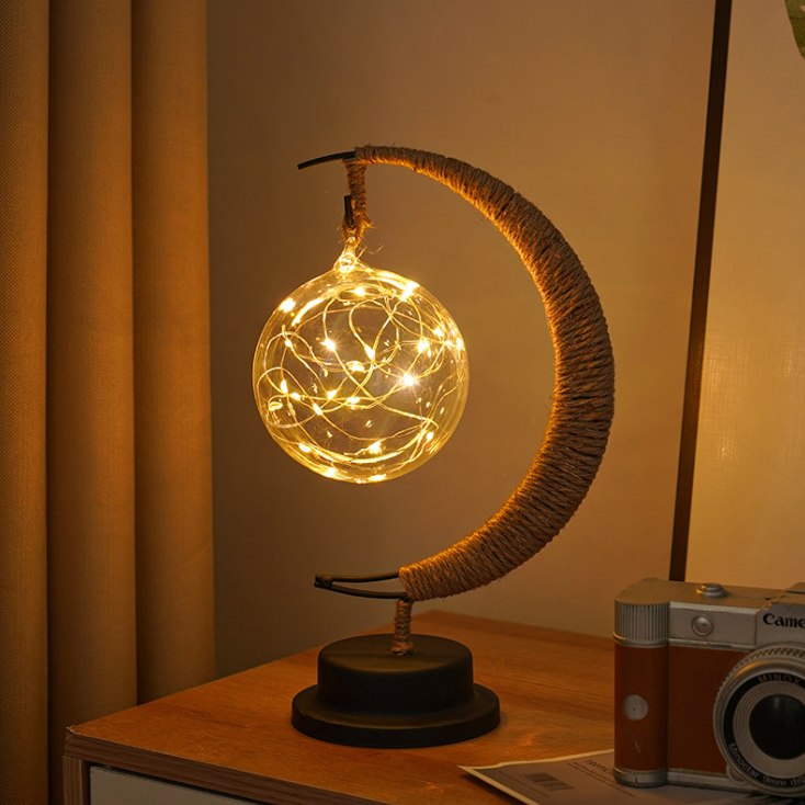 Mėnulio formos naktinė lemputė - Originalu-pigu