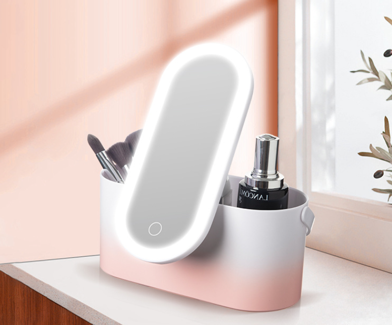 Kosmetikos dėžutė su LED šviesa - Originalu-pigu