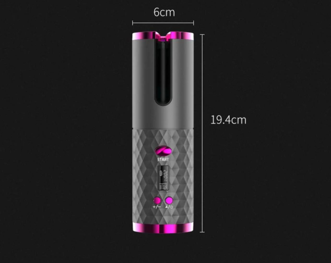 Belaidis plaukų garbanojimo prietaisas - Originalu-pigu