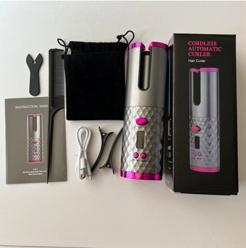 Belaidis plaukų garbanojimo prietaisas - Originalu-pigu