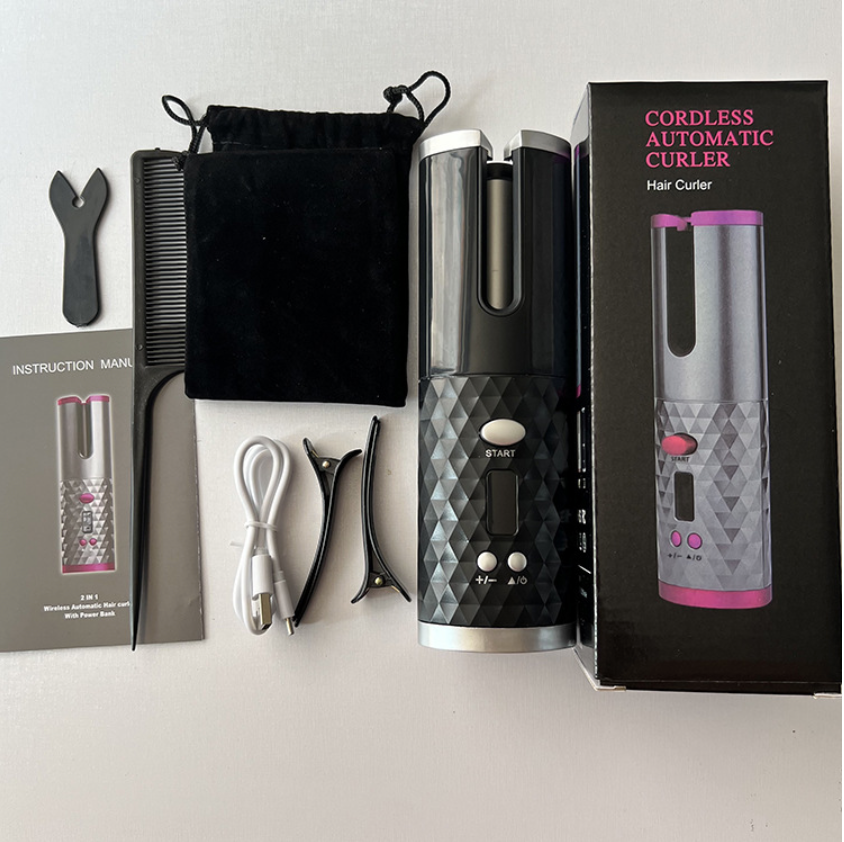 Belaidis plaukų garbanojimo prietaisas - Originalu-pigu