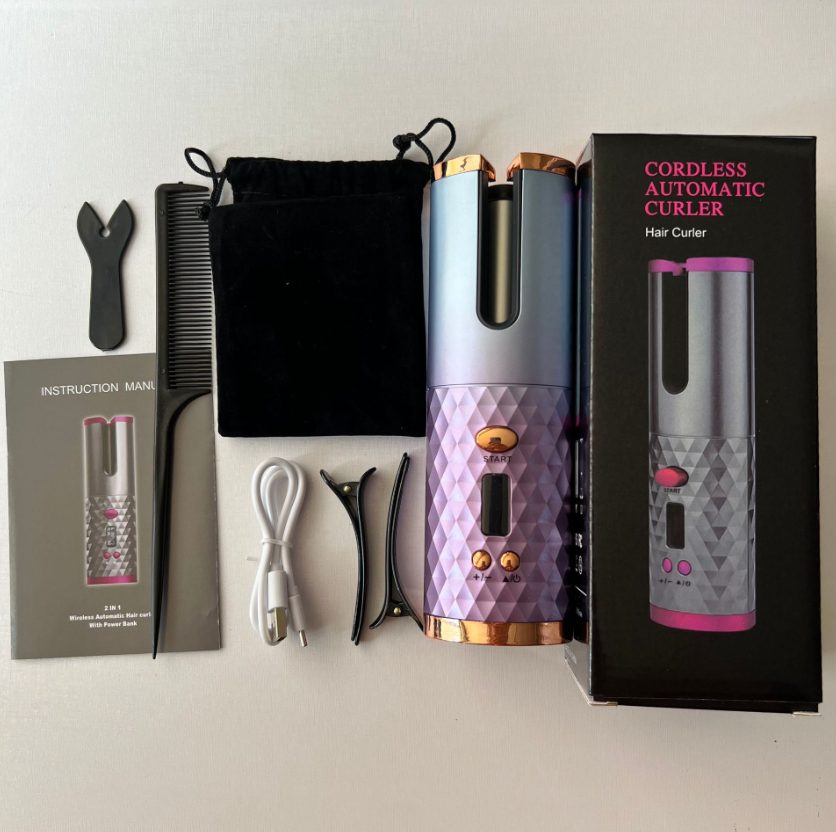 Belaidis plaukų garbanojimo prietaisas - Originalu-pigu