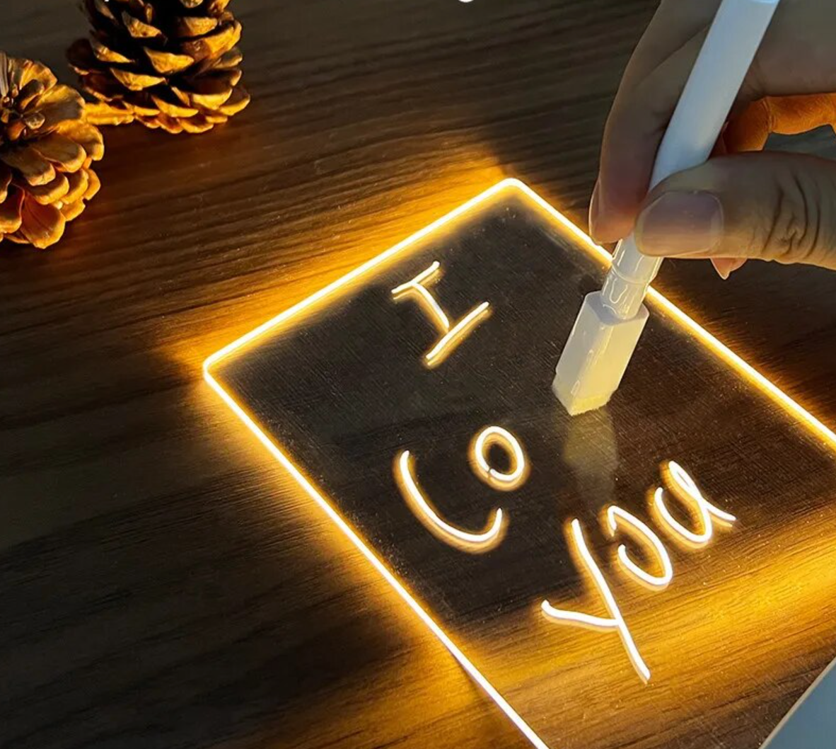 LED šviestuvas, ant kurio galite rašyti - Originalu-pigu