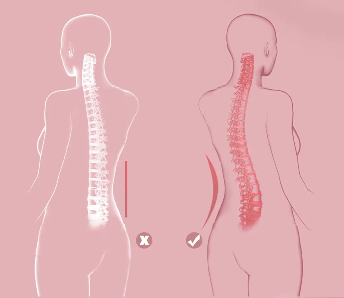 Juosmens paramos pagalvėlė - Originalu-pigu