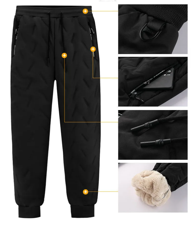Vyriškos sportinės kelnės su pašiltinimu - Originalu-pigu