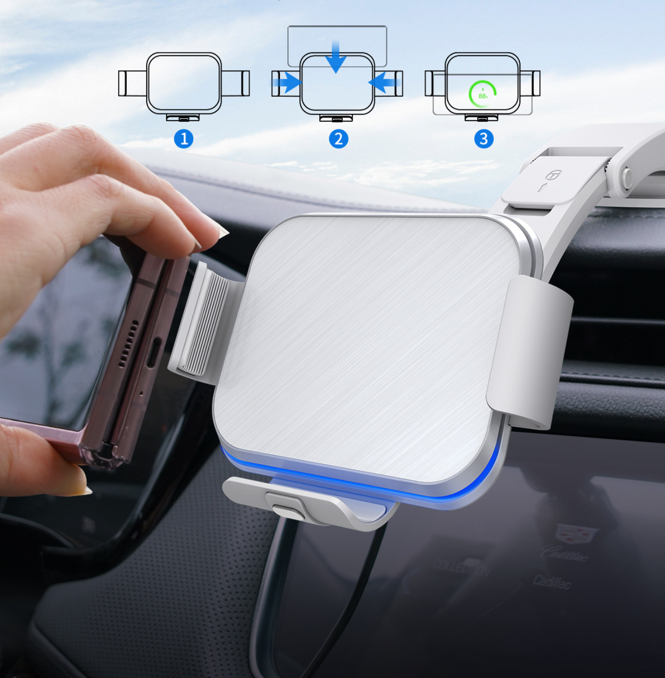 Išmaniųjų įrenginių pakrovėjas automobiliui - Originalu-pigu