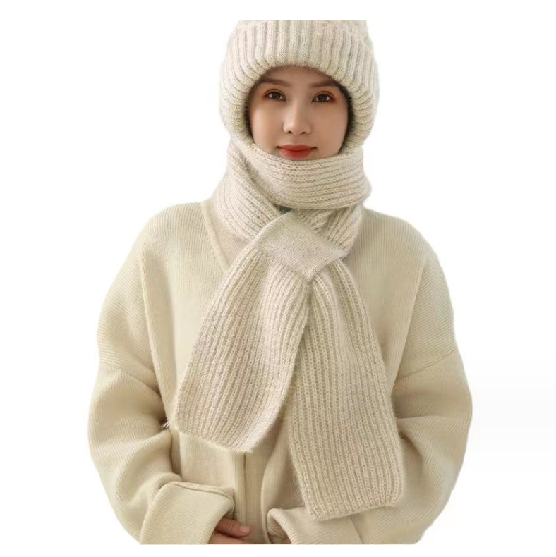 Šilta kepurė ir šalikas viename - Originalu-pigu