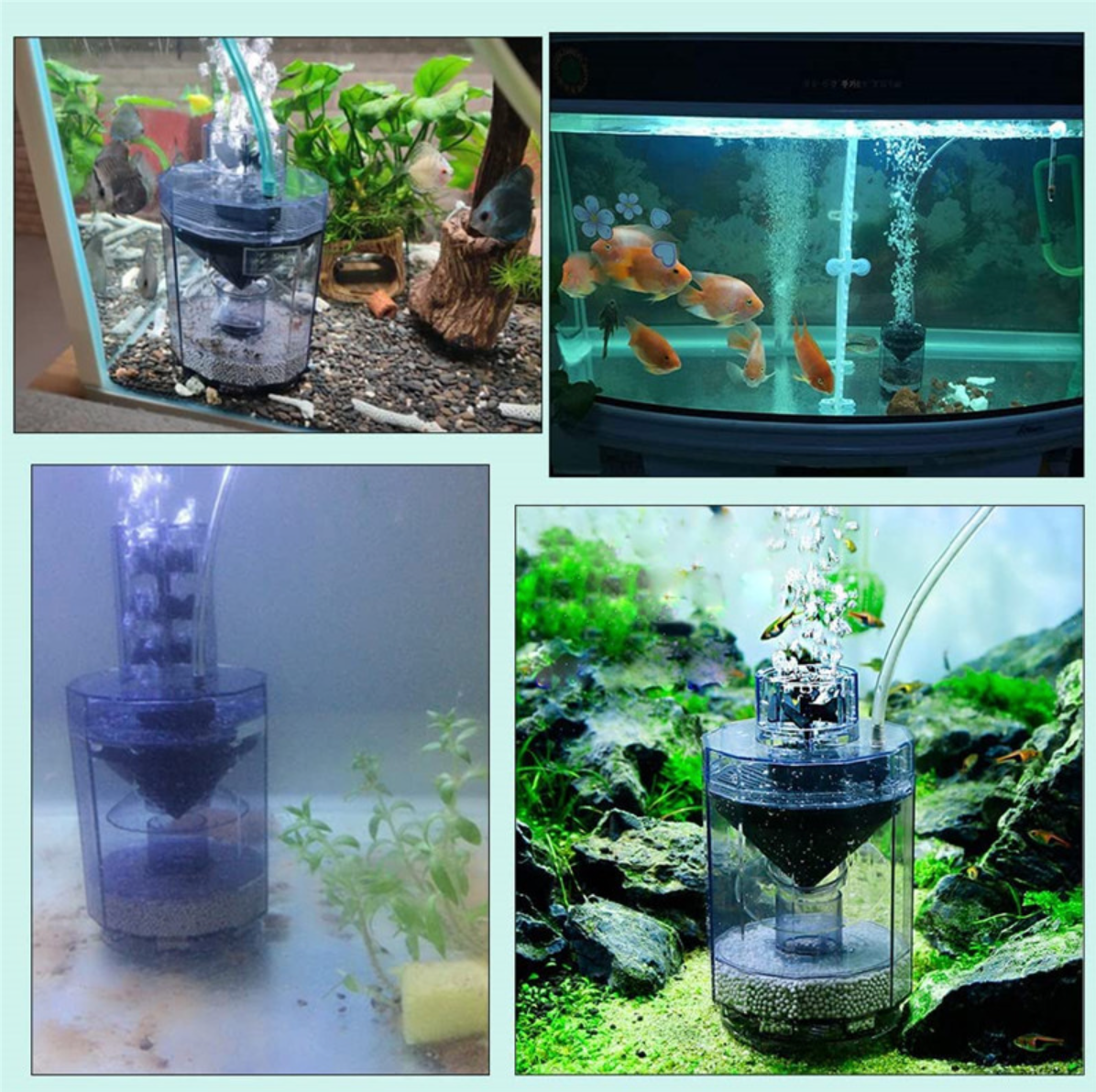 Multifunkcinis akvariumo valymo filtras - Originalu-pigu