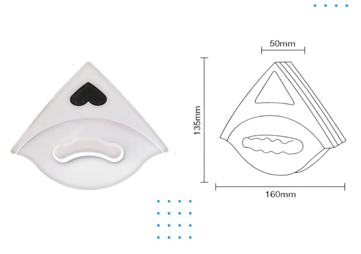 Magnetinis langų valytuvas - Originalu-pigu