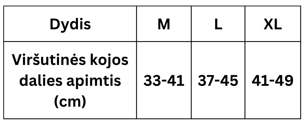 Kelio įtvaras skausmui mažinti ir stabilumui