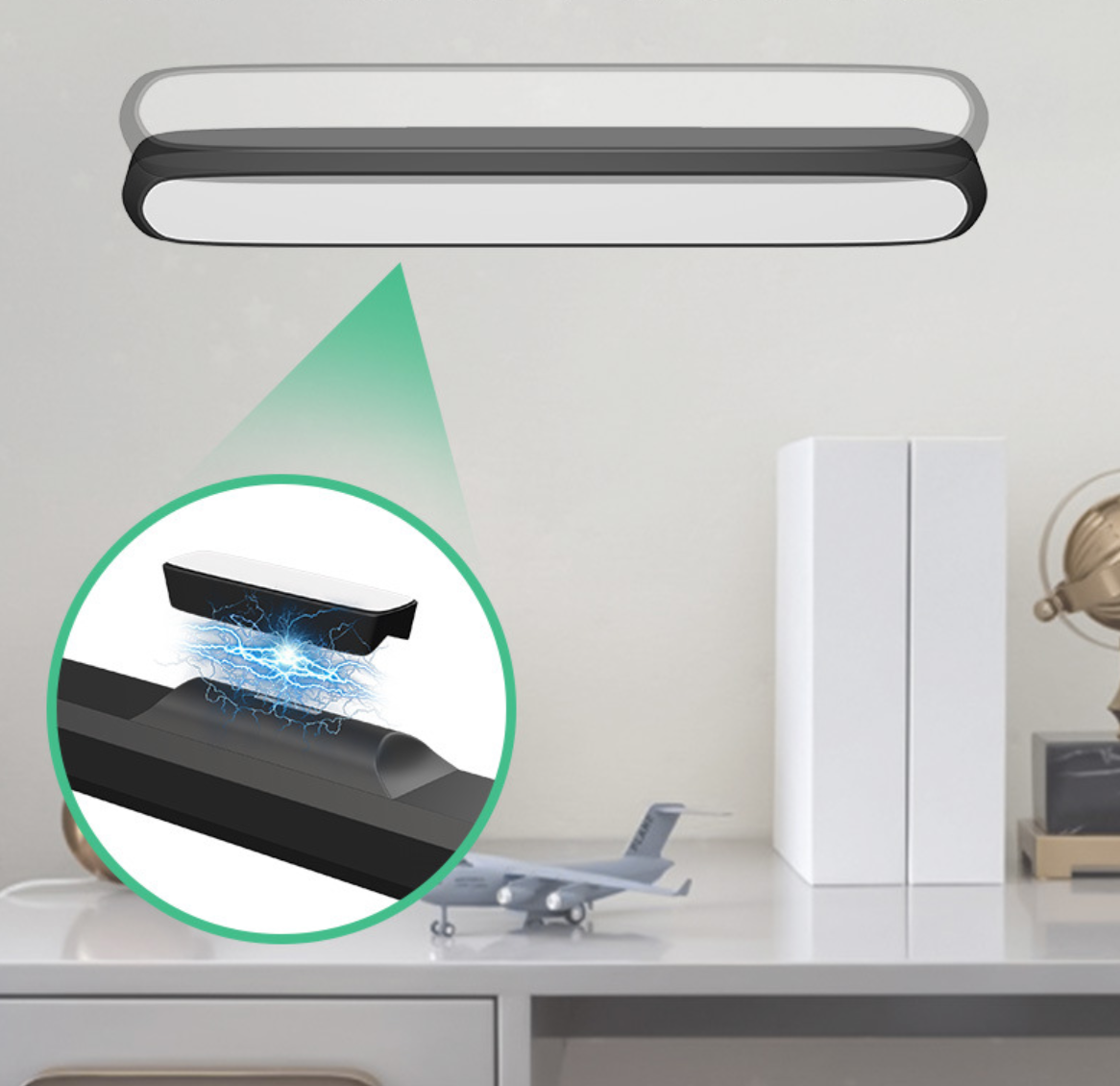 Magnetinė stalinė lempa