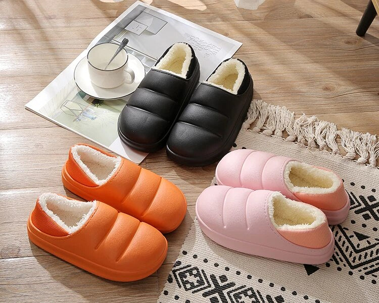 Pliušinės vandeniui atsparios šlepetės - Originalu-pigu