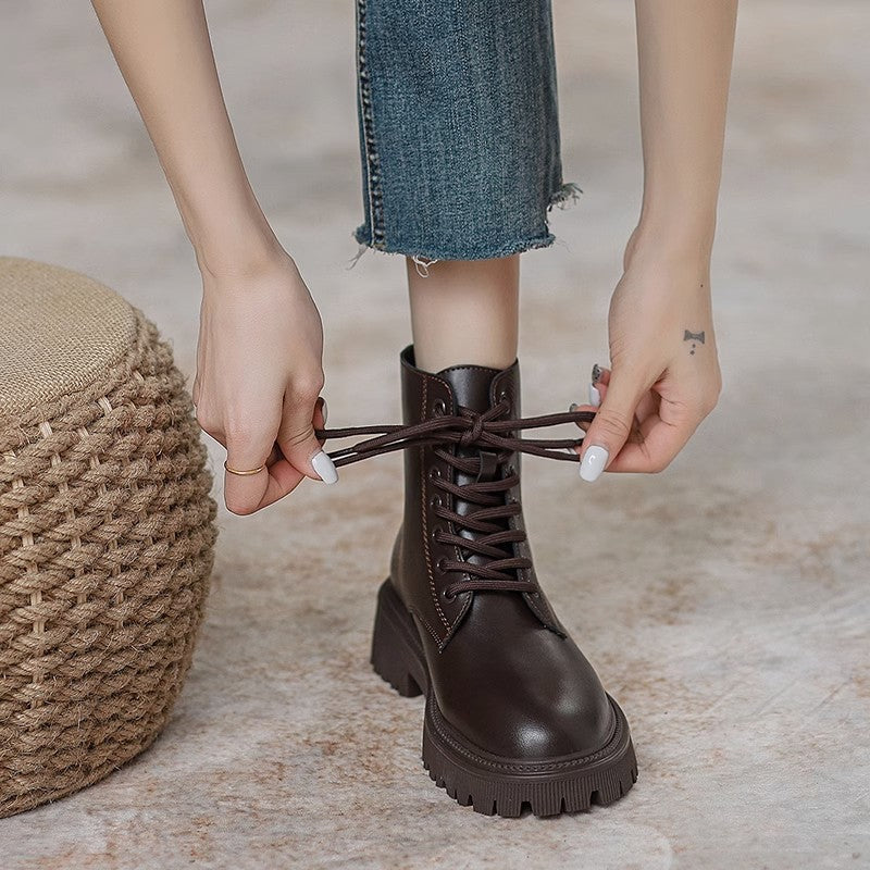 Moteriški vintažiniai auliniai batai - Originalu-pigu