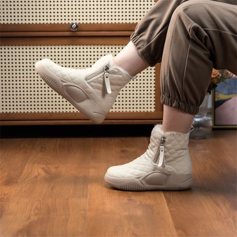 Moteriški žieminiai batai su užtrauktuku - Originalu-pigu