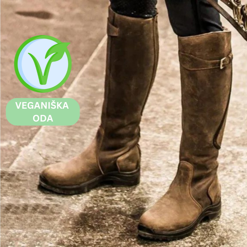 Ilgi moteriški kaubojiški batai - Originalu-pigu