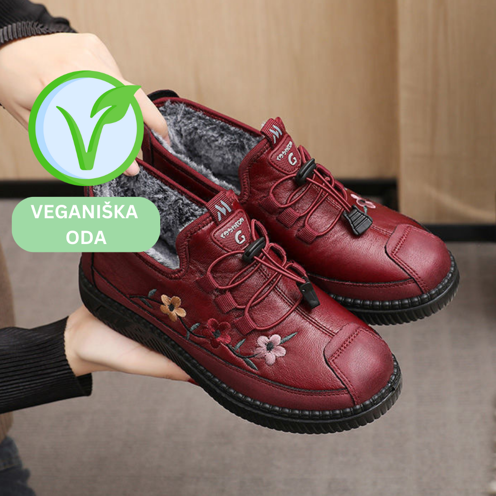 Šilti moteriški gėlėti batai - Originalu-pigu