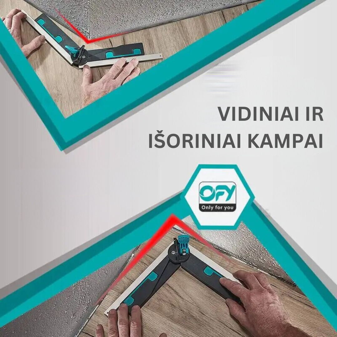 Tikslus kampų matuoklis - Originalu-pigu