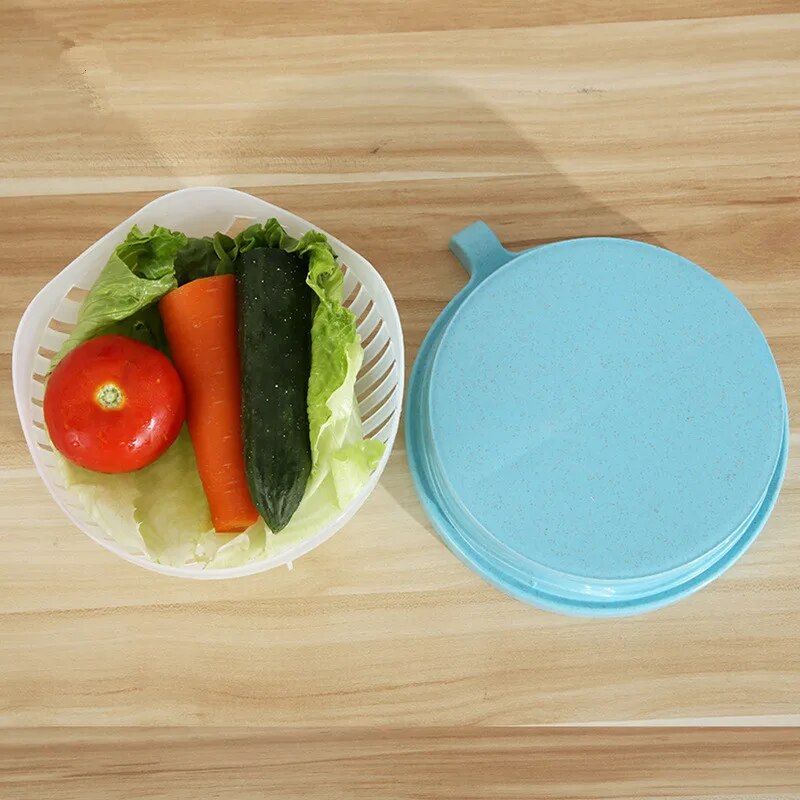 Salotų ir vaisių pjaustymo dubenėlis - Originalu-pigu