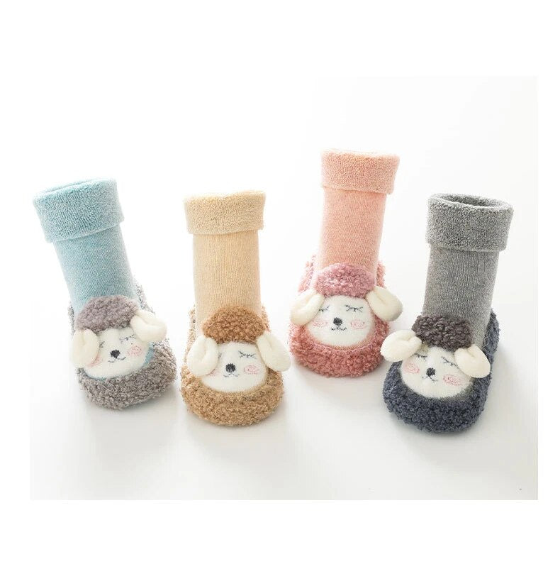 Vaikiškos pliušinės kojinytės-batai - Originalu-pigu