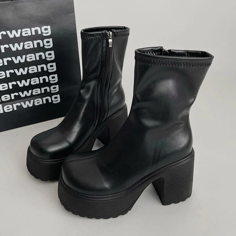 Moteriški aukštakulniai su platforma - Originalu-pigu