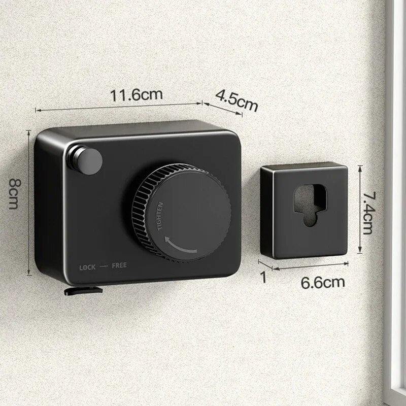 Sutraukiama skalbinių virvė