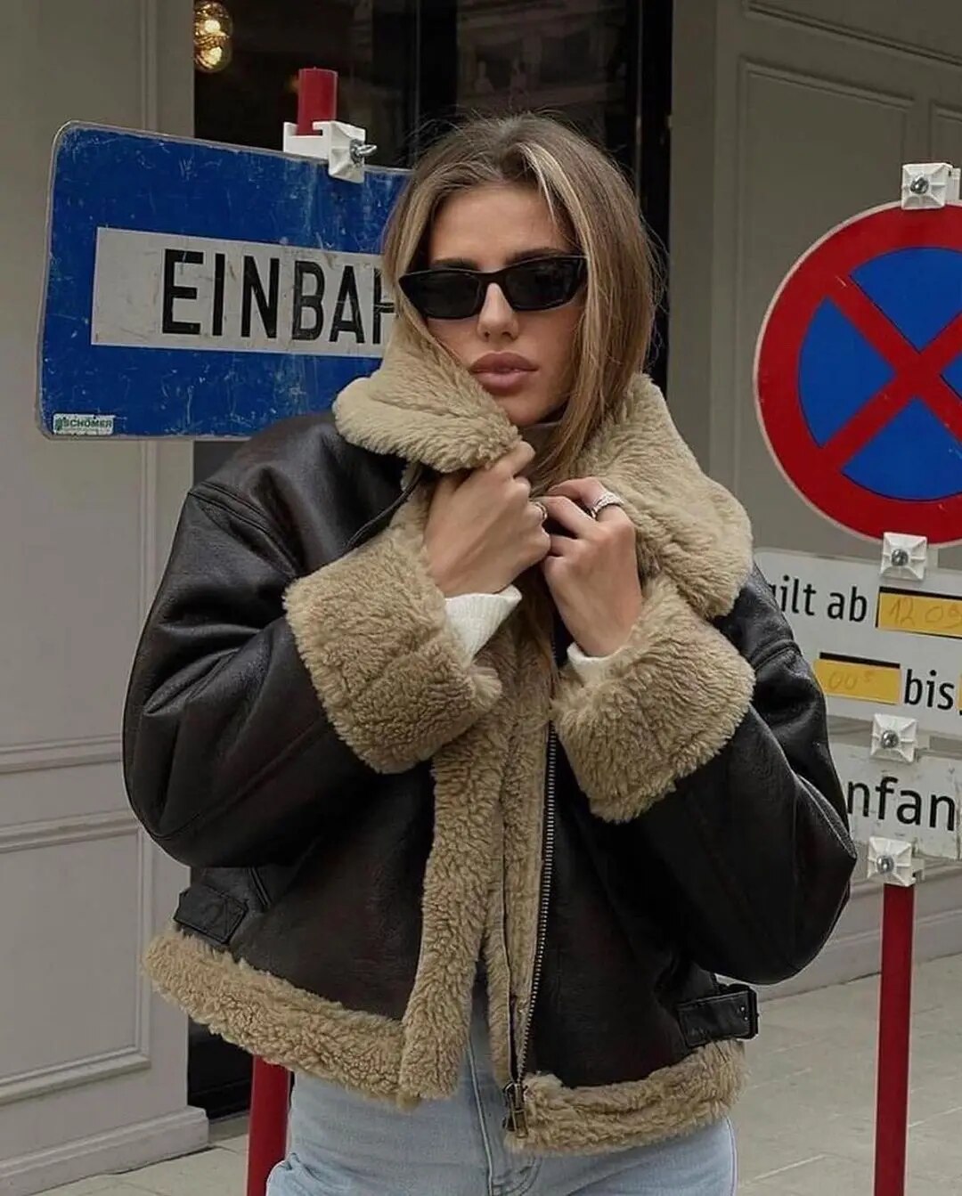 Prabangus veganiškos odos švarkelis - Originalu-pigu