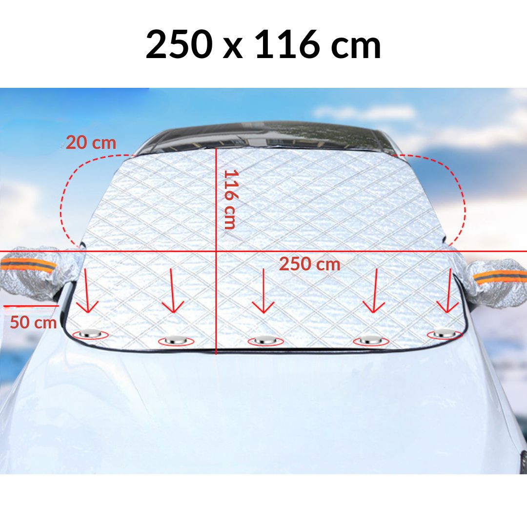 Magnetinis priekinio automobilio stiklo uždangalas - Originalu-pigu