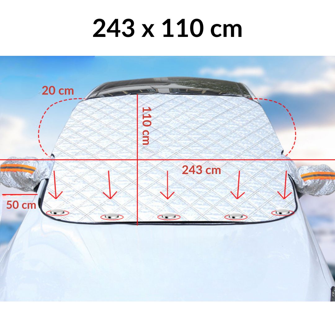 Magnetinis priekinio automobilio stiklo uždangalas - Originalu-pigu