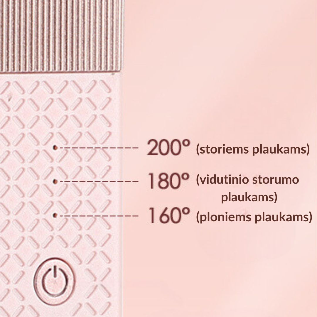 Belaidis plaukų tiesintuvas - Originalu-pigu