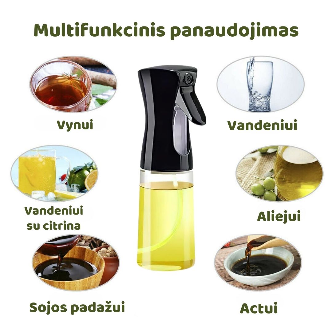 Aliejaus purškiklis: Sveikesnis maistas kasdien! - Originalu-pigu