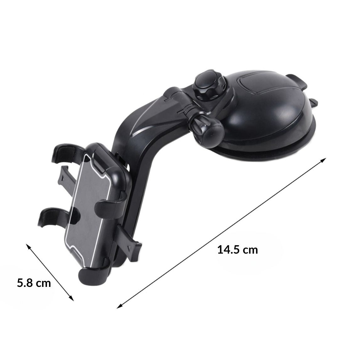 Universalus radarų detektoriaus laikiklis automobiliui