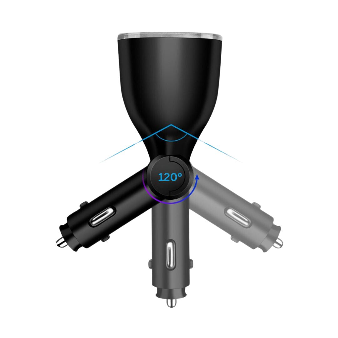 Automobilinis įkroviklis 5 in 1