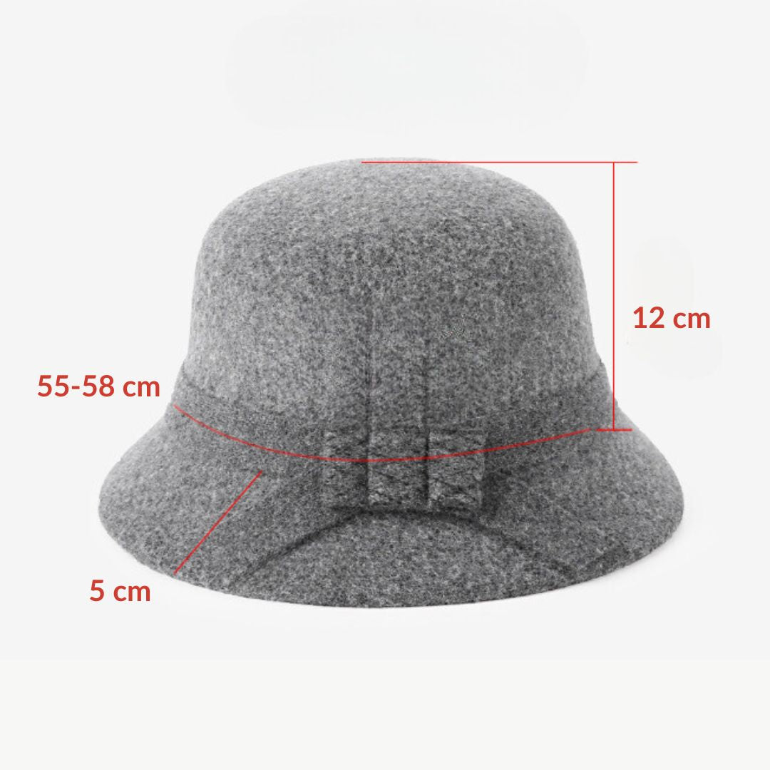 Moteriška skrybelė su bantuku - Originalu-pigu