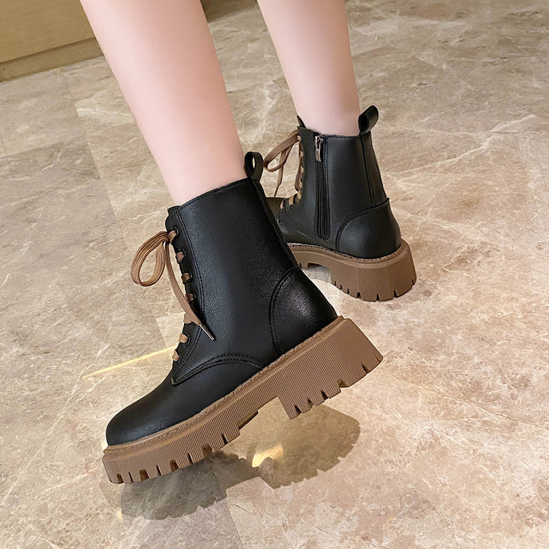 Moteriški platforminiai batai - Originalu-pigu