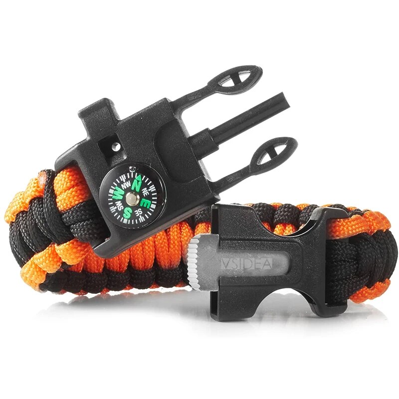 Daugiafunkcinė išgyvenimo apyrankė 5 in 1 - Originalu-pigu