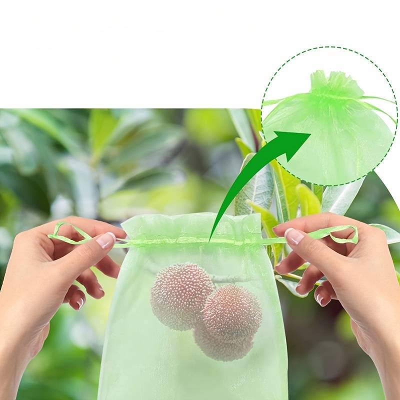 Nuo kenkėjų apsaugantys vaisių maišeliai (100 vnt.) - Originalu-pigu