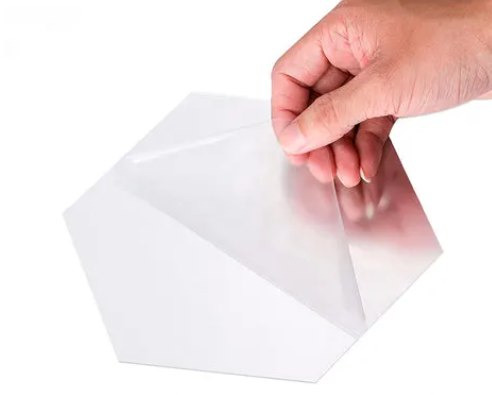 3D lipnus šešiakampis veidrodinis lipdukas (36 vnt.) - Originalu-pigu