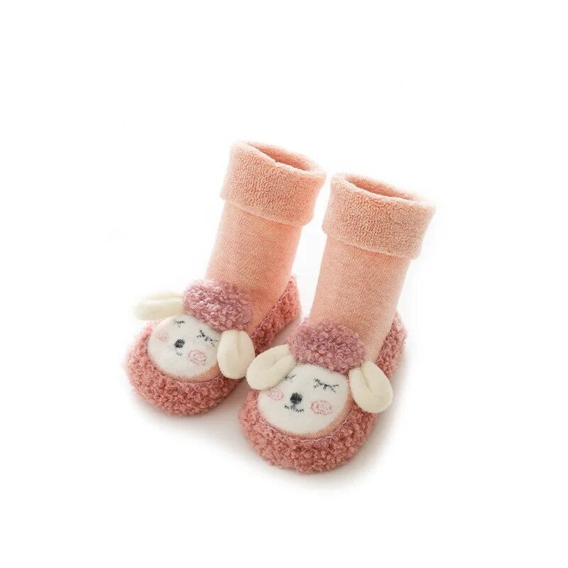 Vaikiškos pliušinės kojinytės-batai - Originalu-pigu