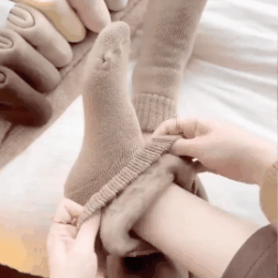 Šiltos moteriškos kojinės (3 poros) - Originalu-pigu